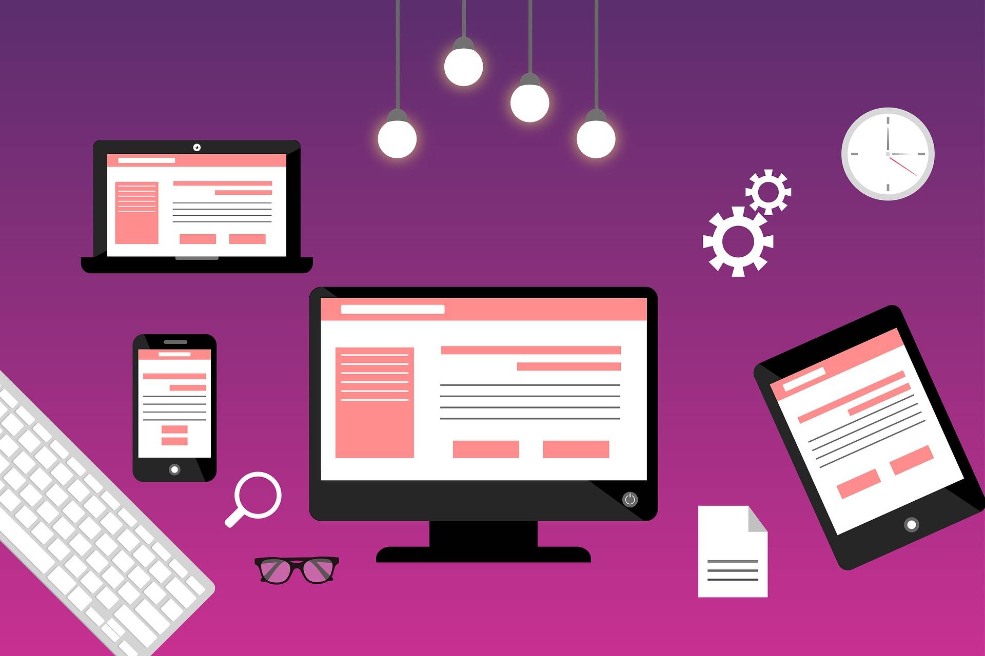 Mobiles Website-Menü auf der Desktopversion der Seite – Pro und Kontra