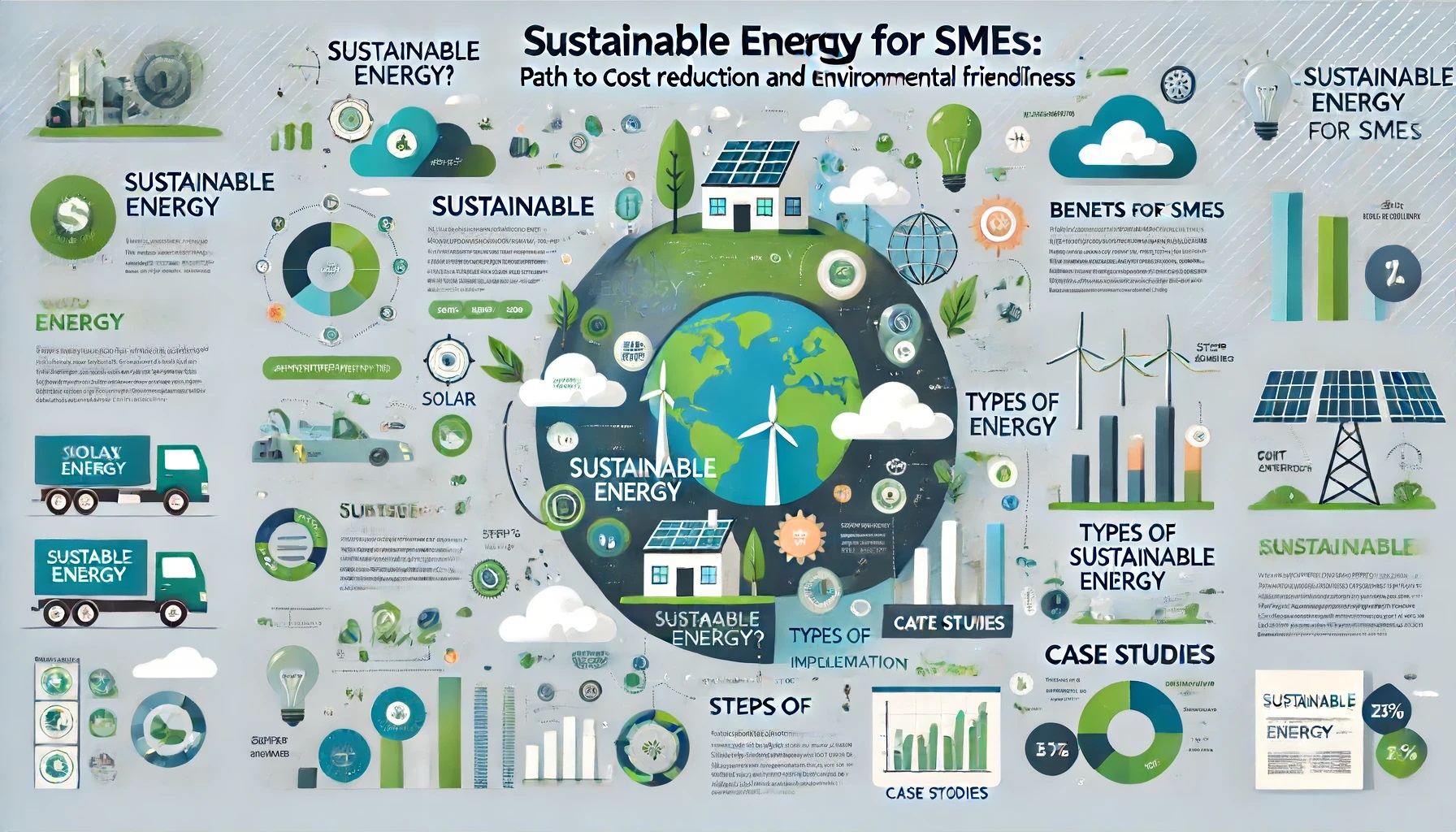 Nachhaltige Energie für KMUs: Der Weg zur Kostensenkung und Umweltfreundlichkeit